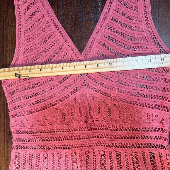 Sandra Angelozzi Crochet Lace Top - Size S - 100% Cotton - Picture 4 of 5